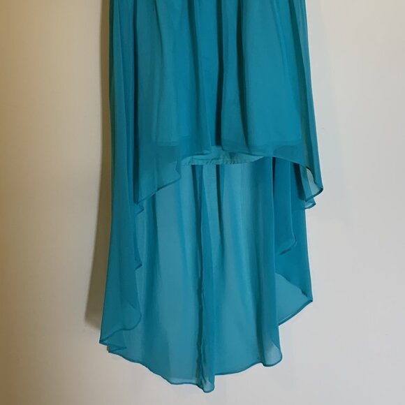 Women's/Girl's Special Occasion Dress by Forever 21 XXI - Aqua - Size M - Picture 14 of 16